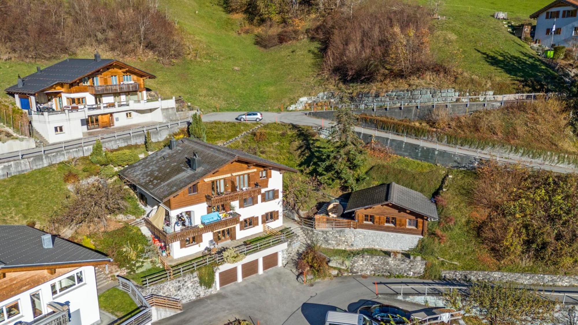 Gemuetliches Chalet Mit Privater Sauna Und Schoener Aussicht Küblis Kültér fotó