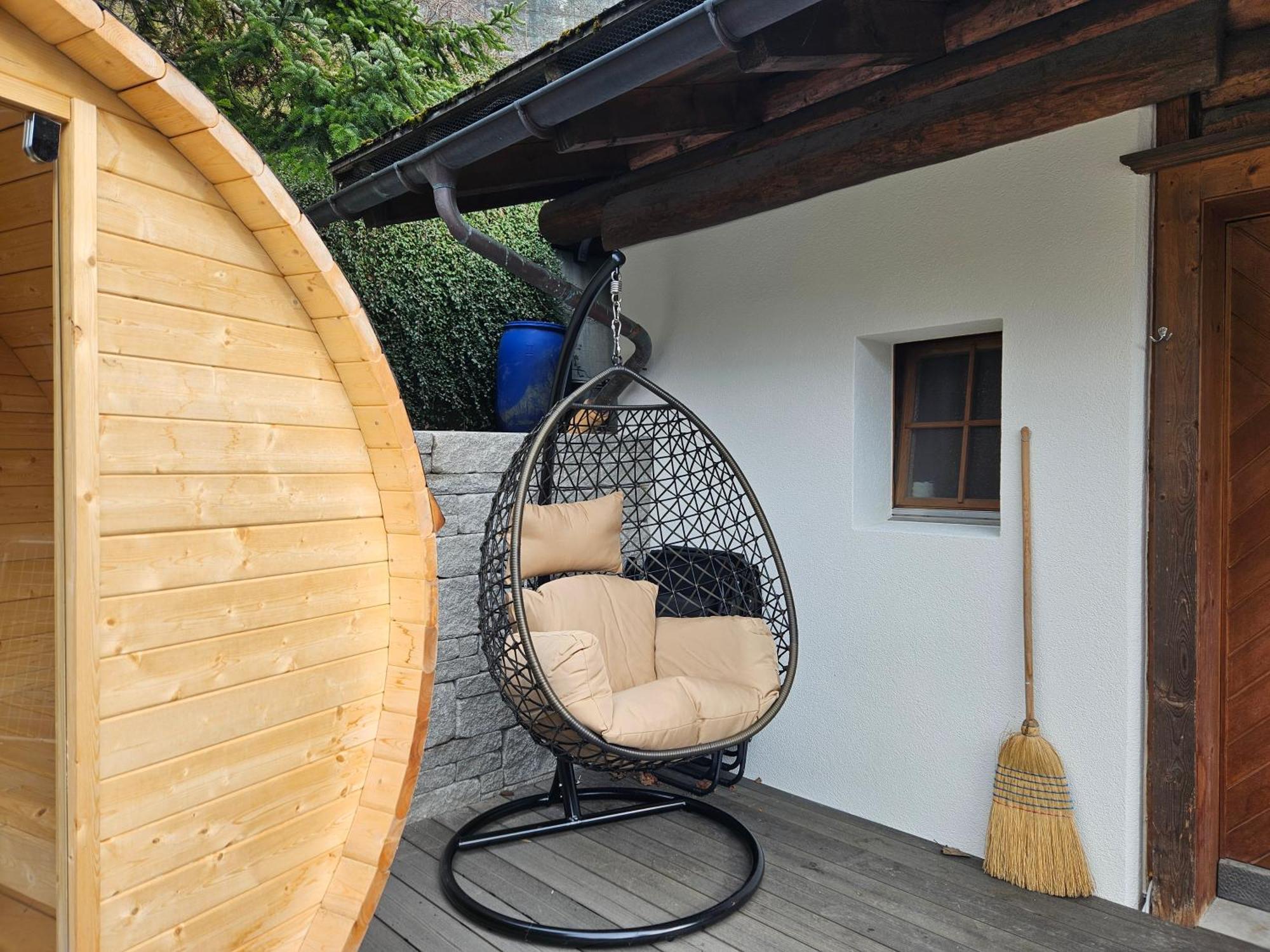 Gemuetliches Chalet Mit Privater Sauna Und Schoener Aussicht Küblis Kültér fotó